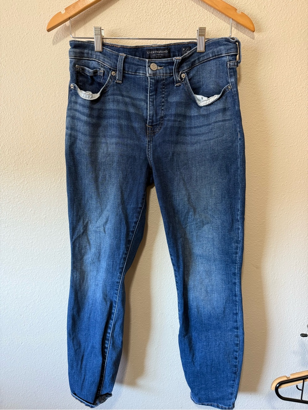 Lucky Brand Midrise Ava Skinny Jeans